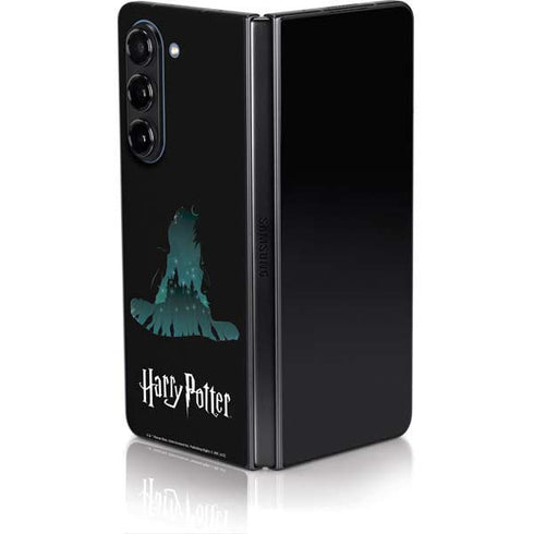 Wizarding World Harry Potter Hats and Hogwarts Galaxy Z Fold5 5G Skin